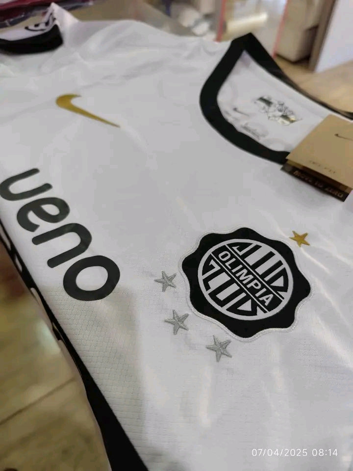 Camiseta de Olimpia Calidad Premium Tailandesa
