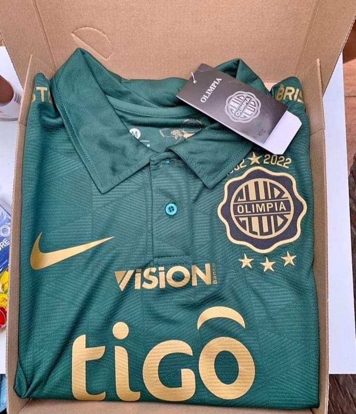 Camiseta de Olimpia Calidad Premium Tailandesa