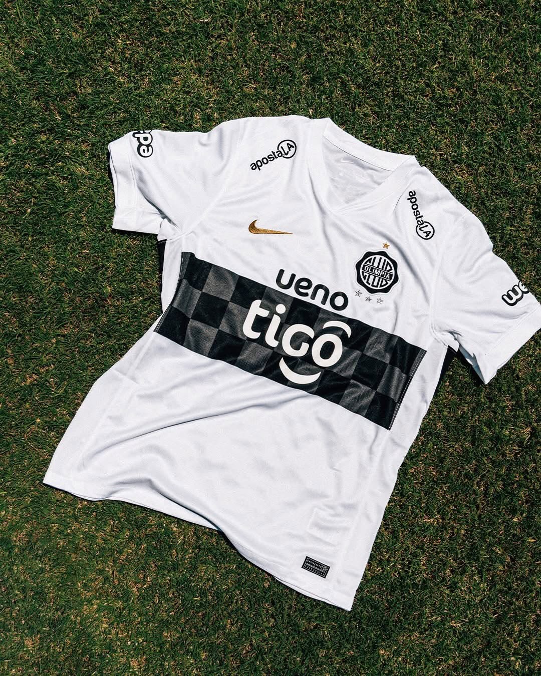 Camiseta de Olimpia Calidad Premium Tailandesa